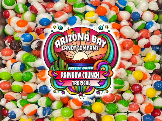 TROPICAL RAINBOW CRUNCH FREEZE DRIED CANDY